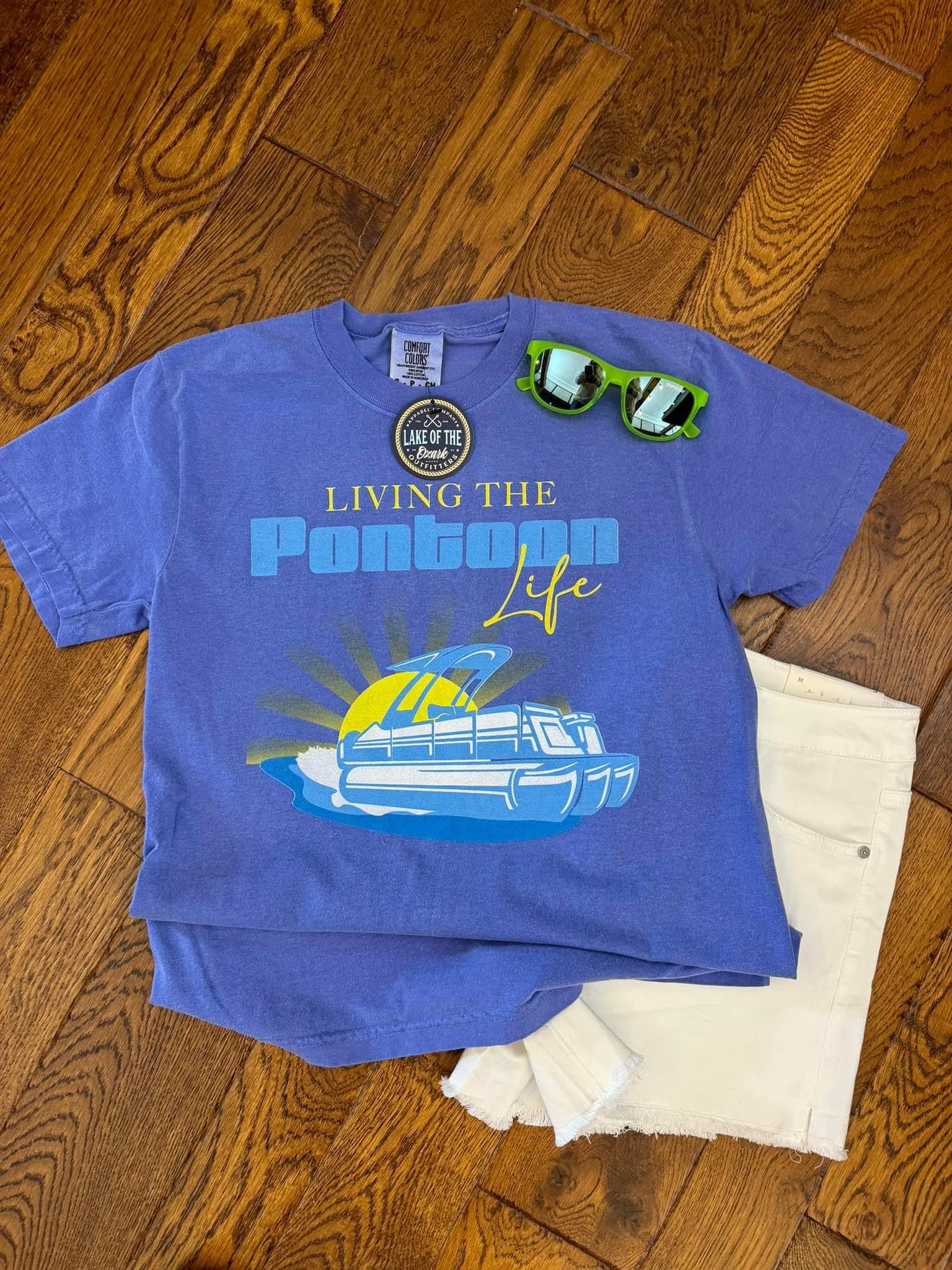 Living The Pontoon Life Comfort Colors