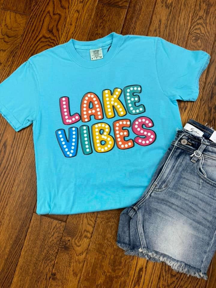 Lake Vibes Front and Back Comfort Colors