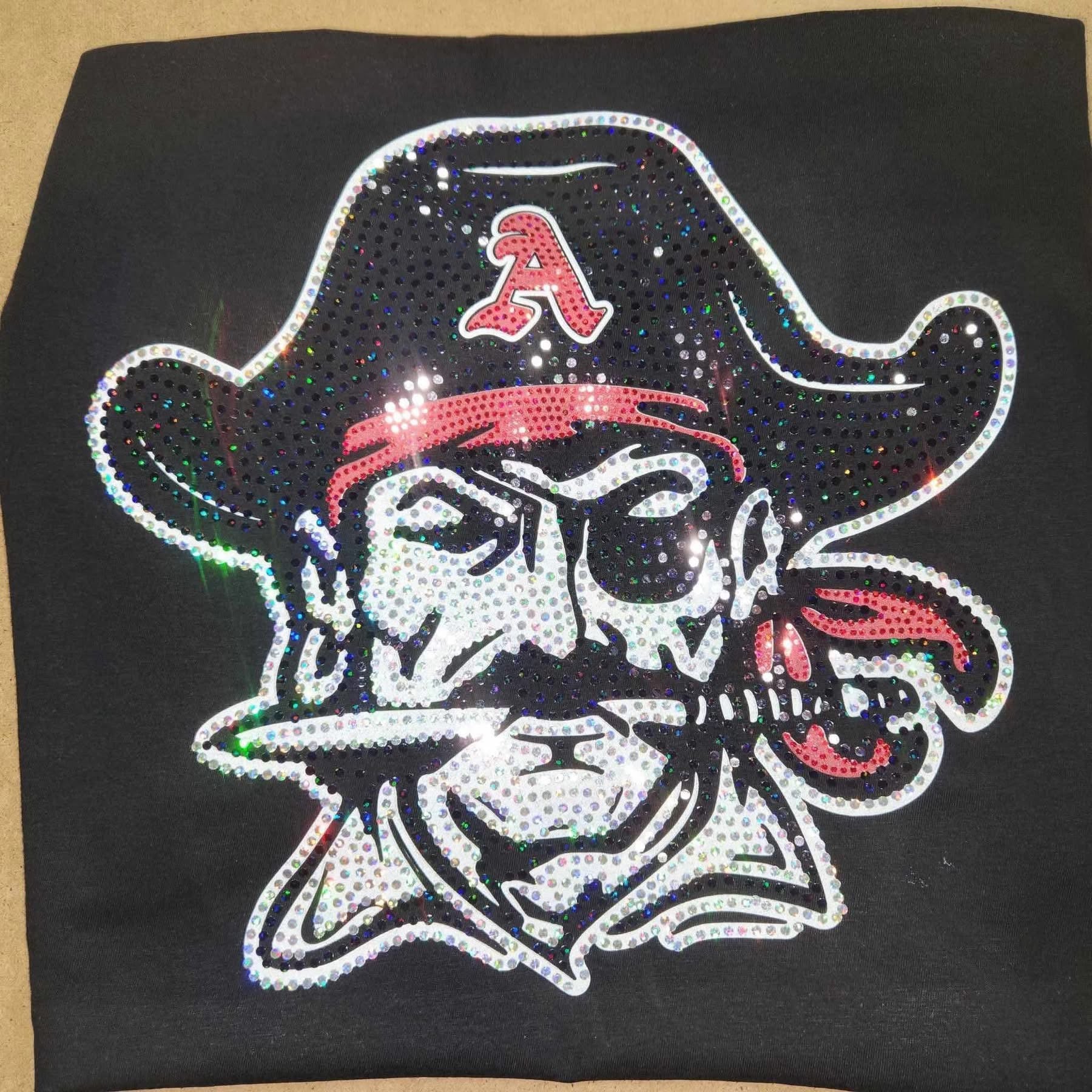 Custom mascot tee Spangled