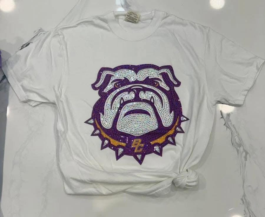 Custom mascot tee Spangled