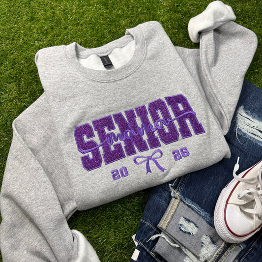 Senior Glitter Embroidery