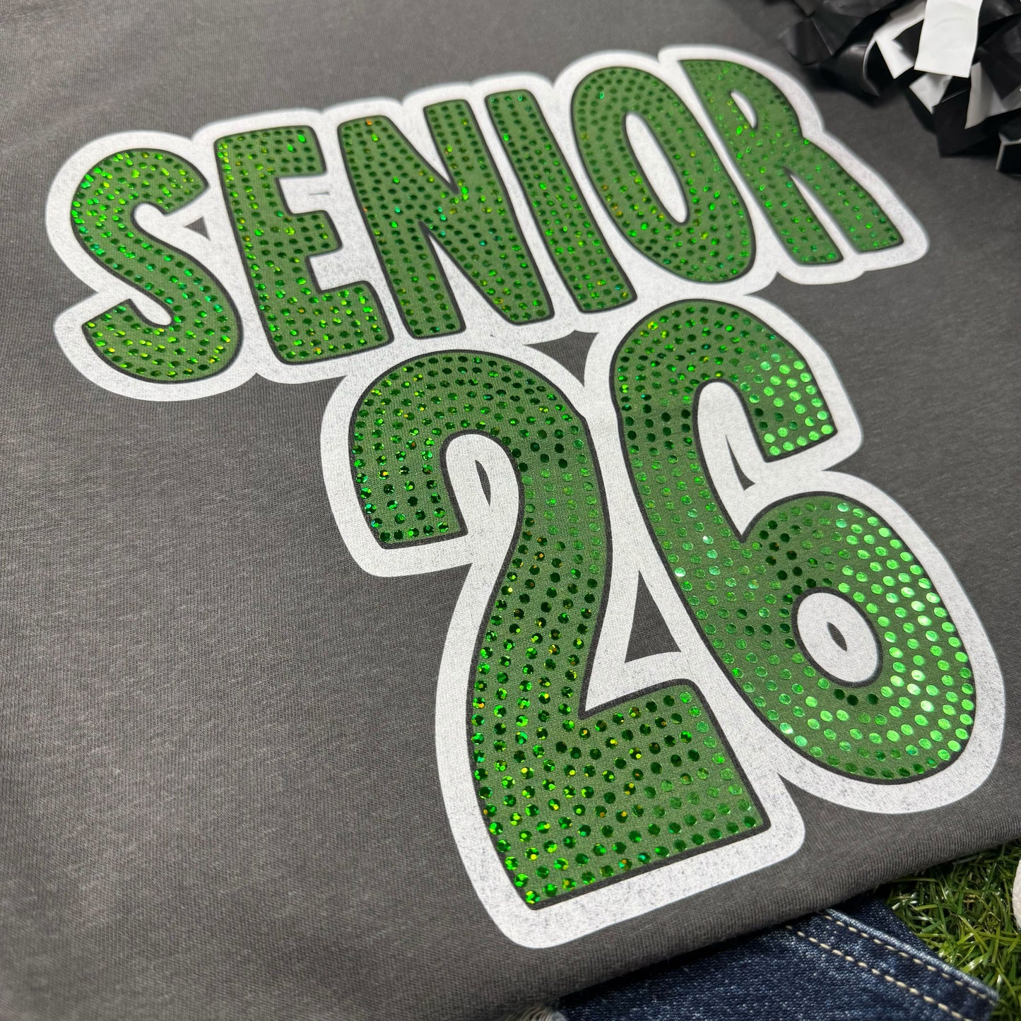 Custom Senior Bubble Spangle