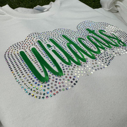Custom Embroidery and Spangle Sweatshirts