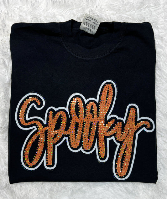 Spooky Spangle Orange Comfort Colors