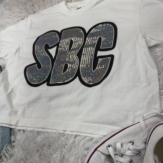 Custom Bubble Boxy Crop