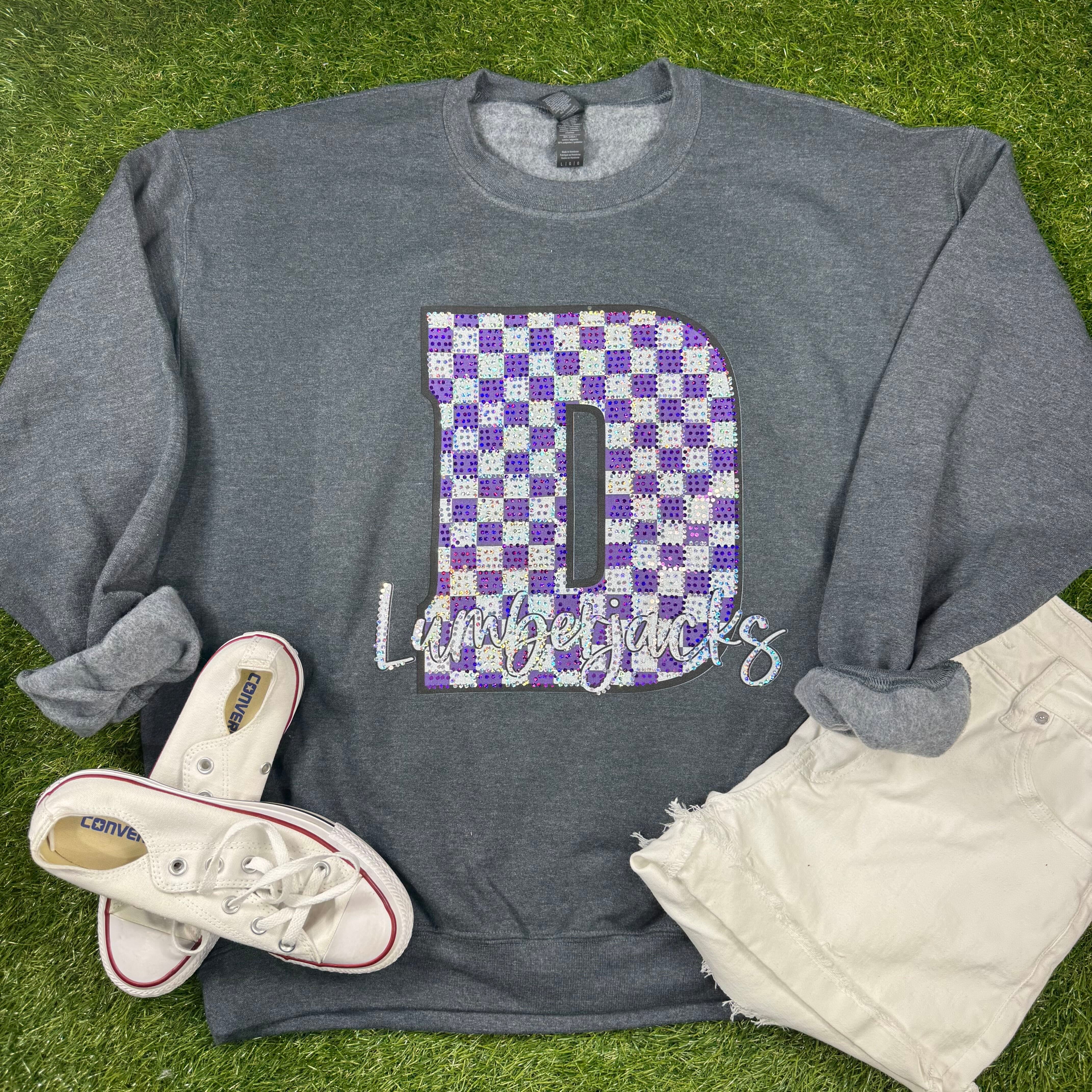 Custom Checkered Team Spirit Spangle