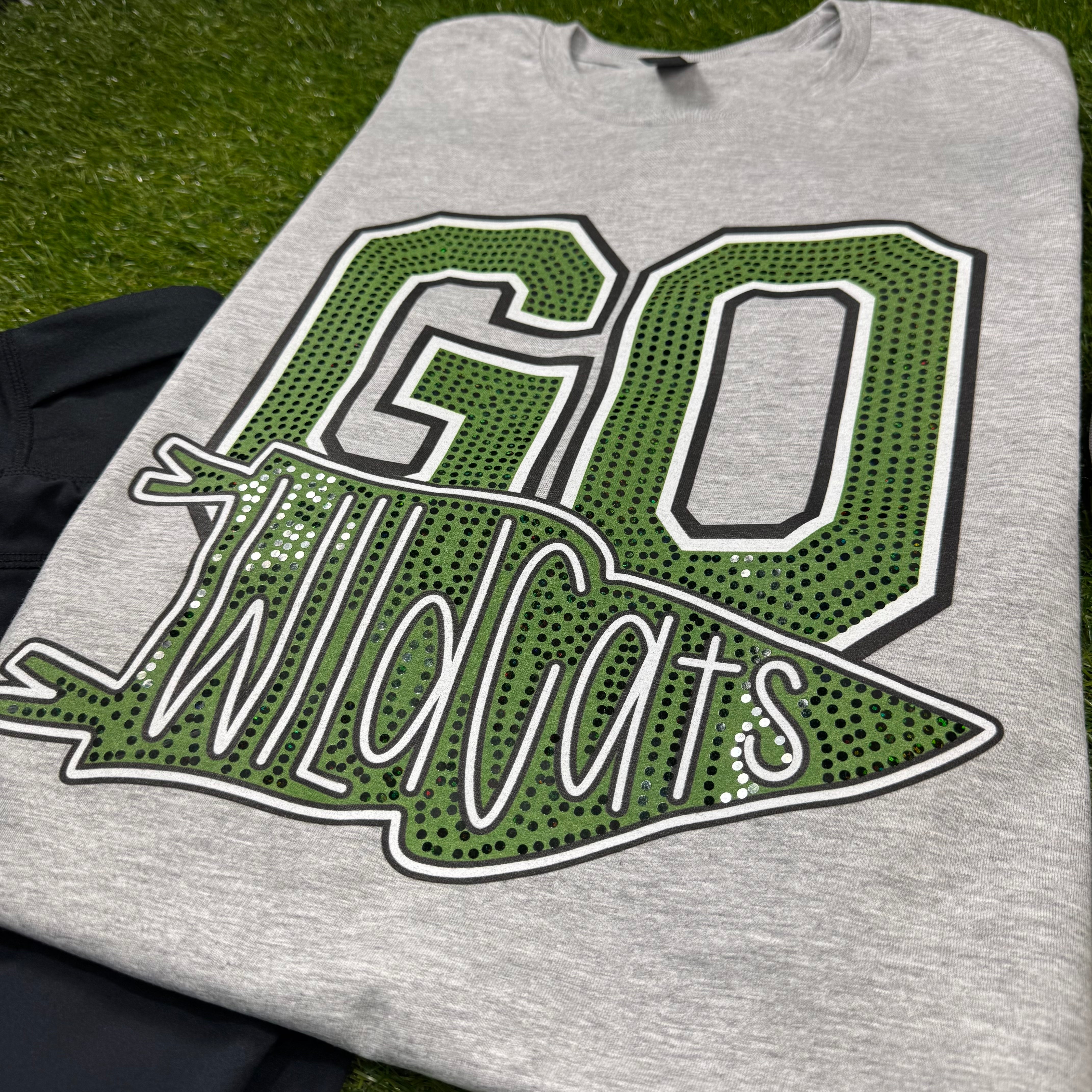 Custom Go Team Pennant with Spangle