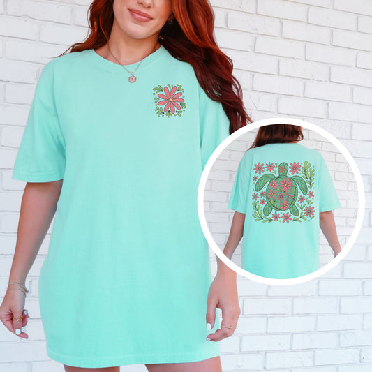 Floral Turtle