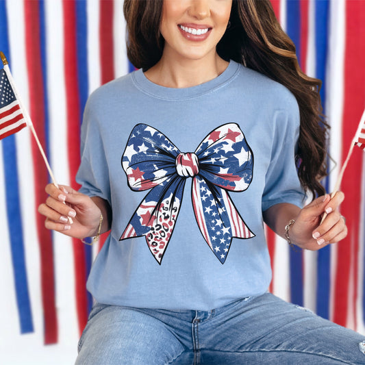 American Flag Bow