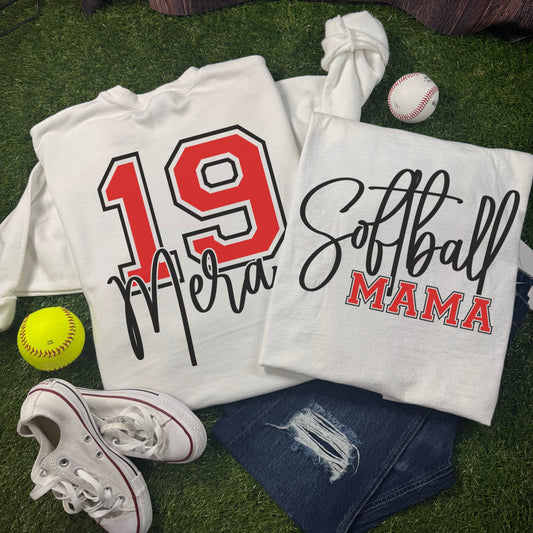 Softball Fan Custom