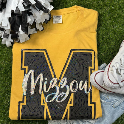 Custom Block Team Name Spangle