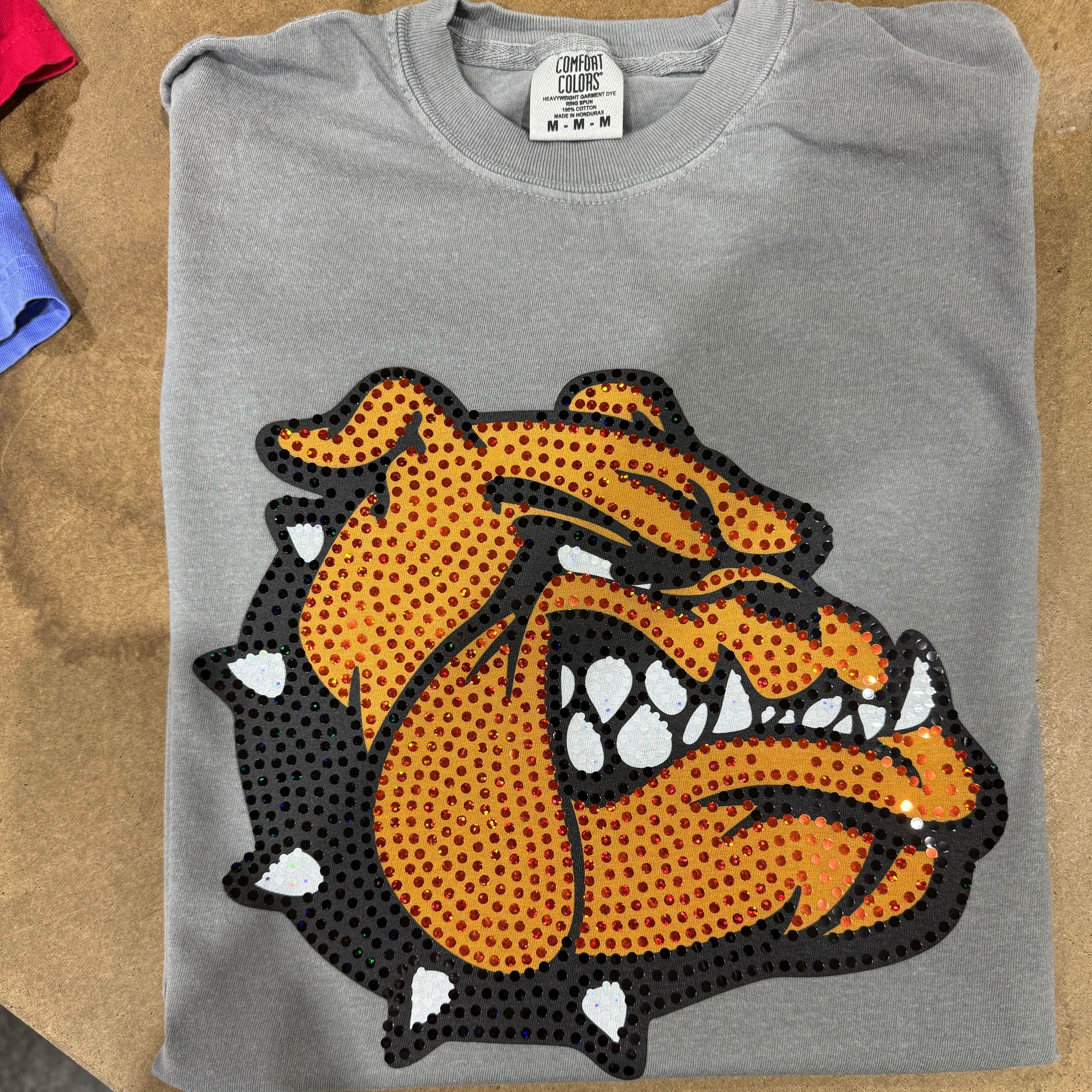 Bulldog Orange Head