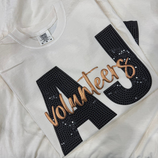 Custom Name Spangle, Puff, and Ink