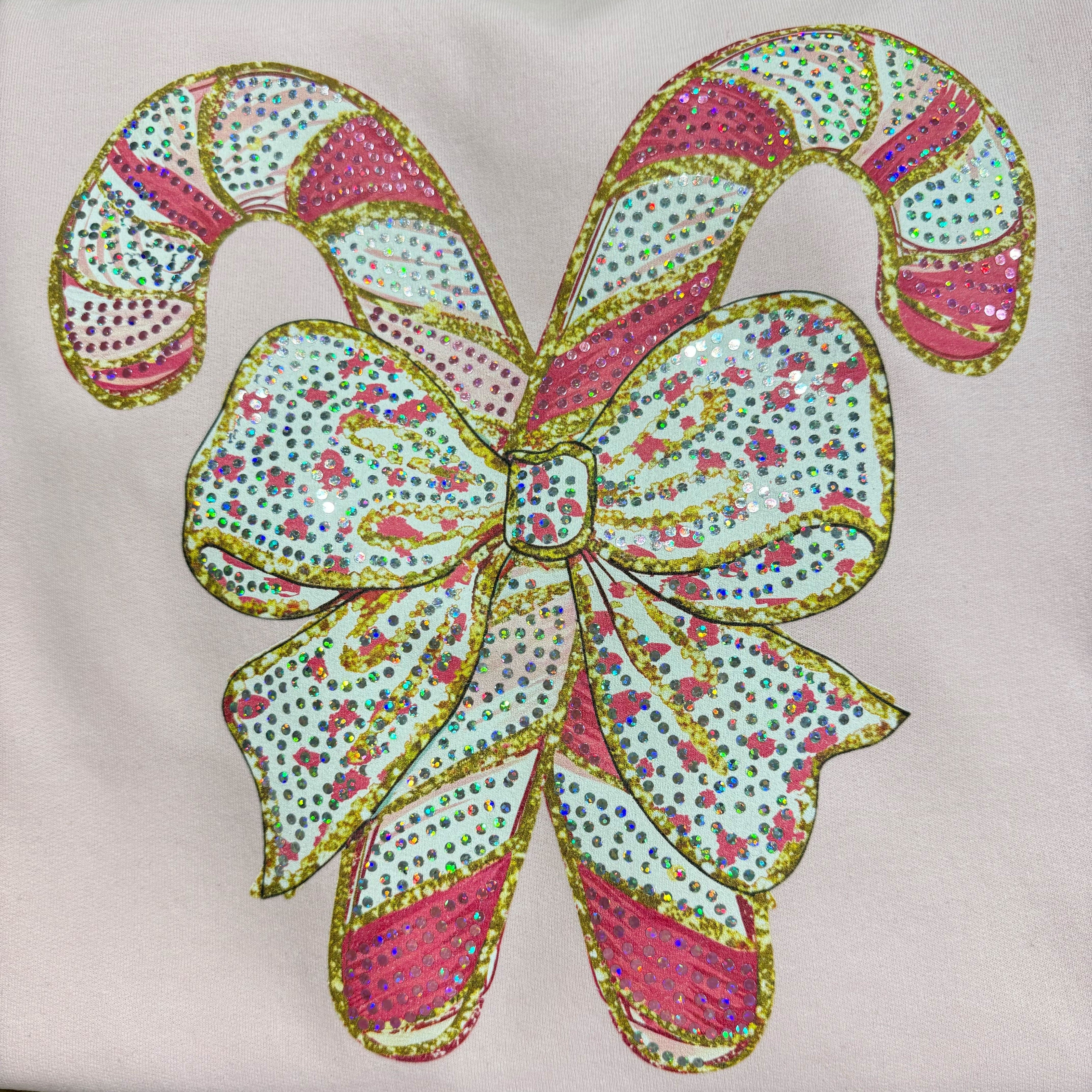 Candy Cane Pink Spangle