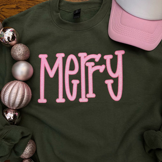 Merry Glitter Embroidery