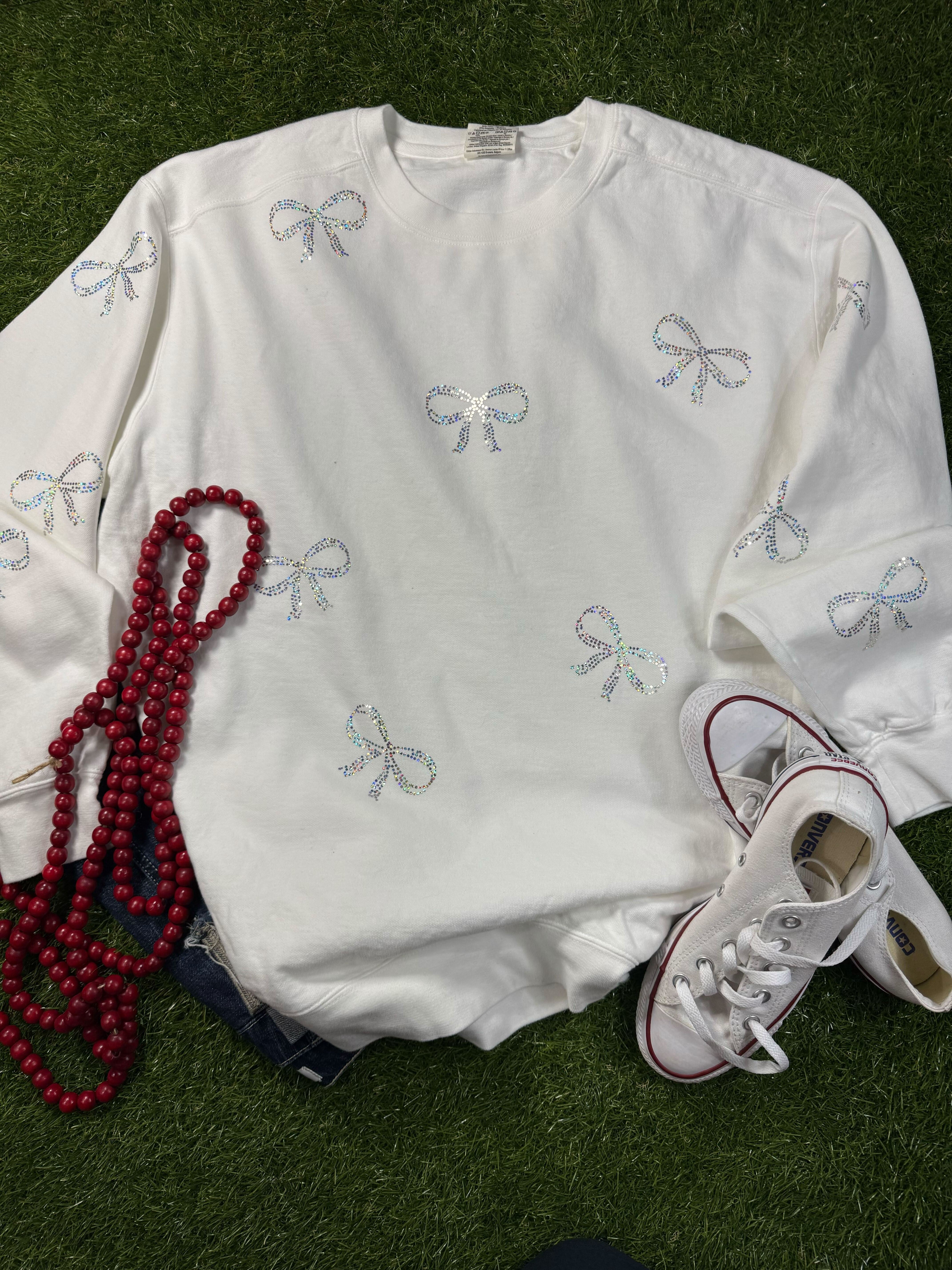 All over Spangle Bows