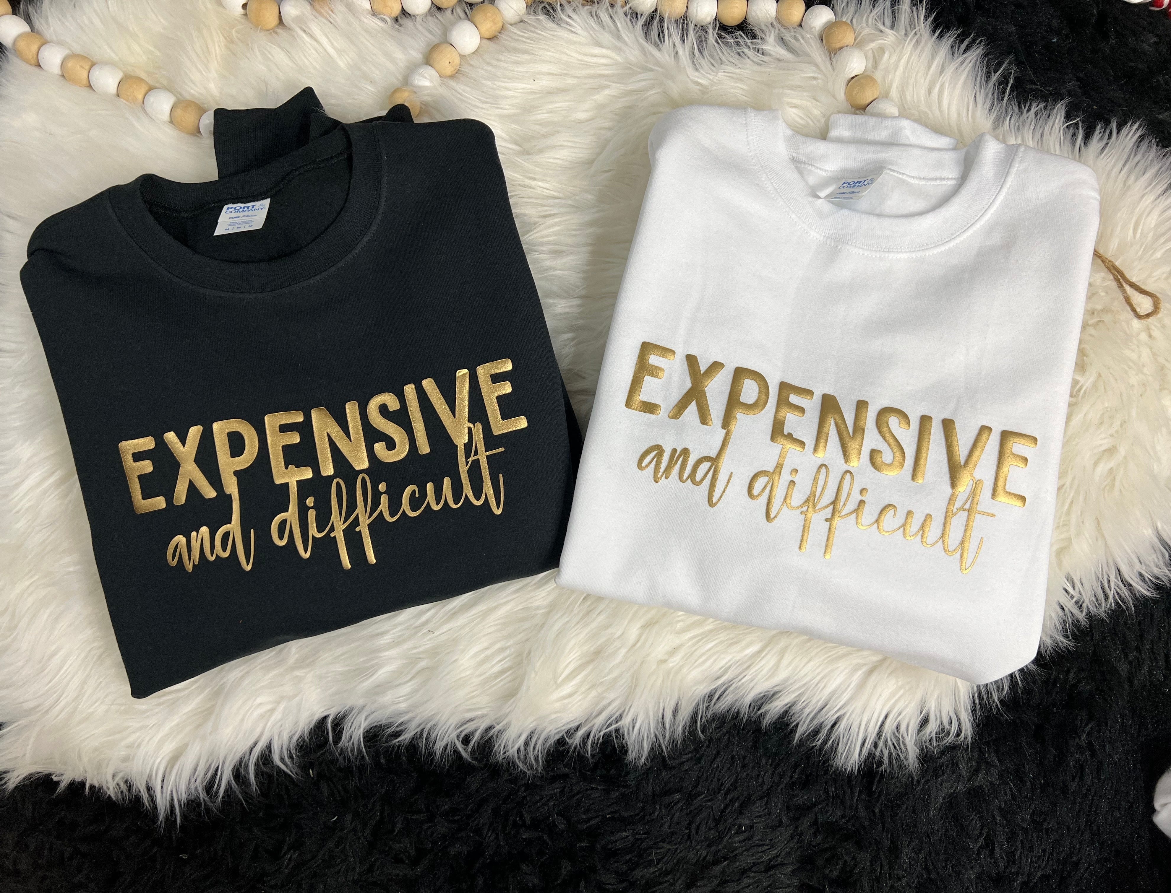 Expensive and Difficult Silver Puff Short Sleeve
