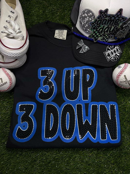3up 3down Custom Bubble Spangle