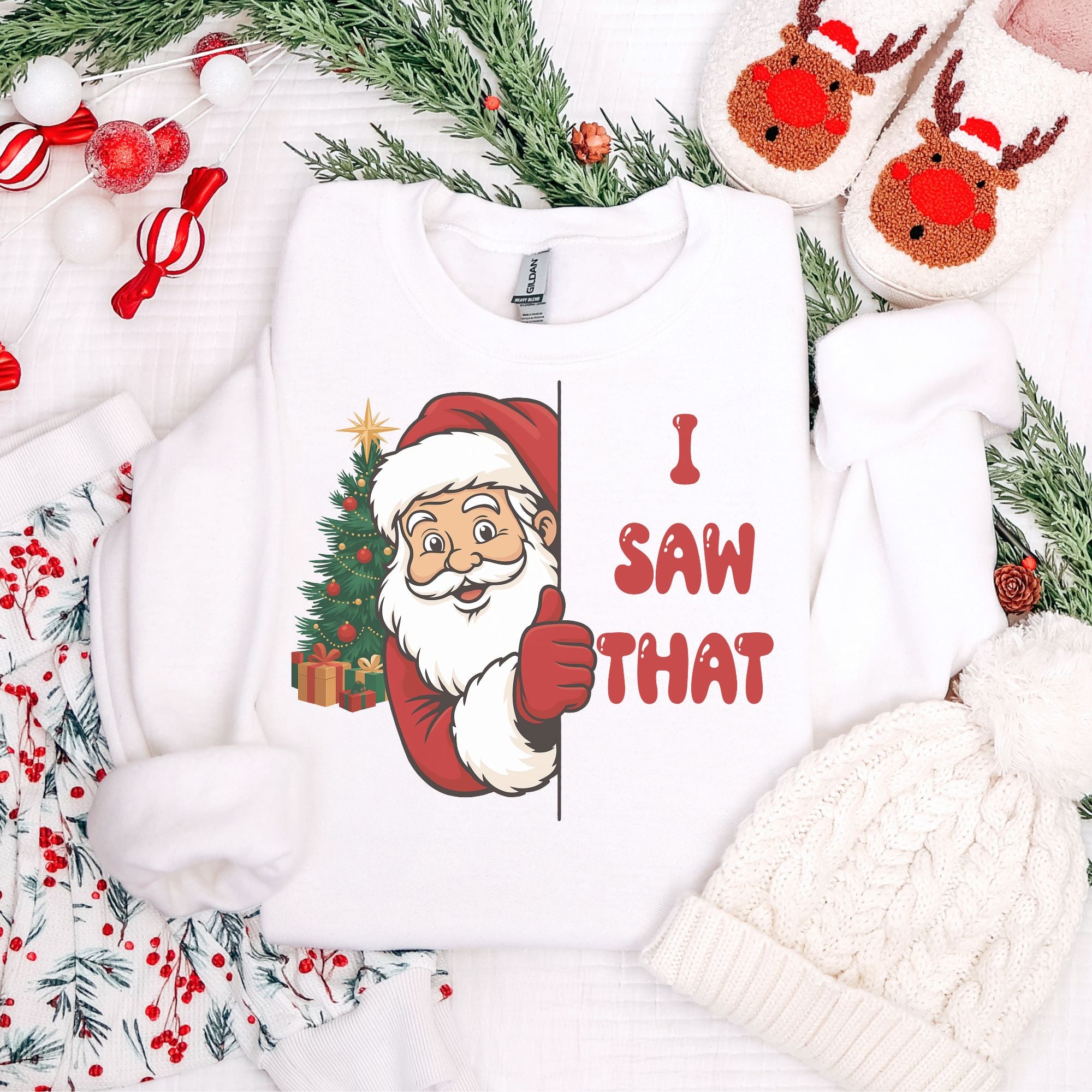 I saw that Santa