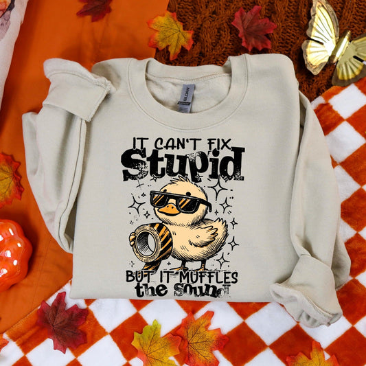 It Can't Fix Stupid But it Muffles the Sound