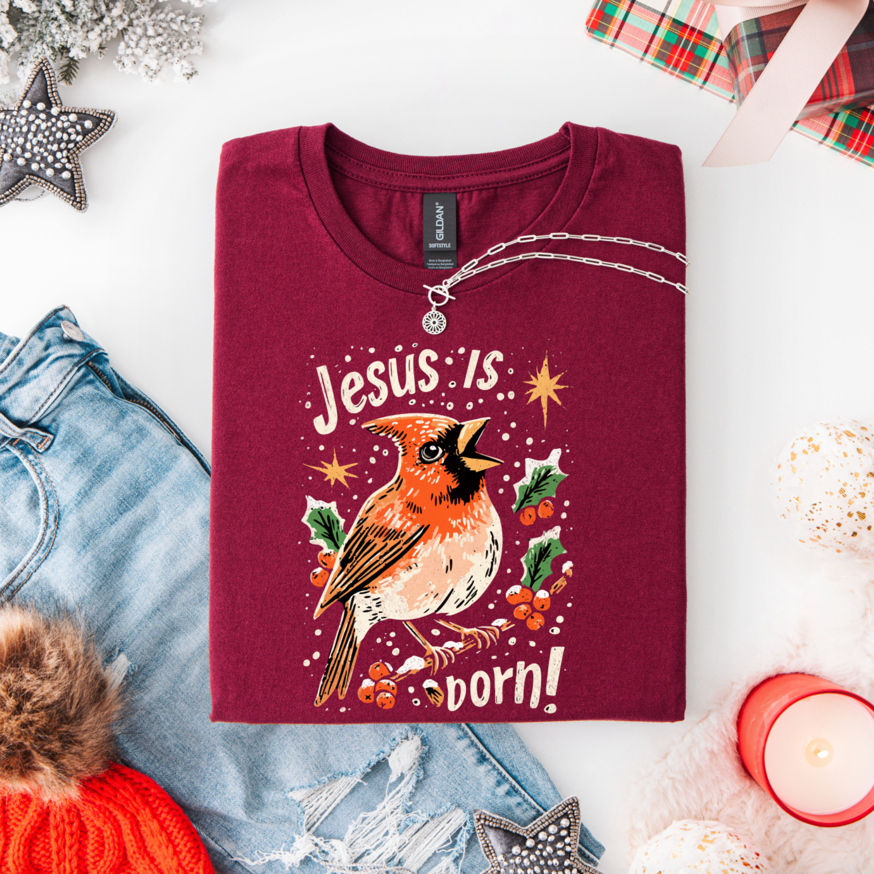 Jesus is Born Cardinal