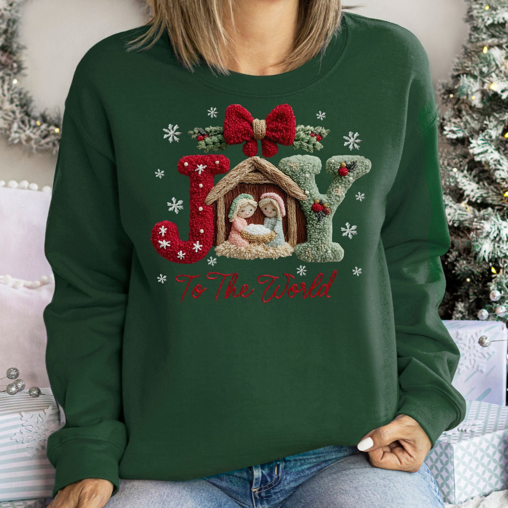 Joy to the World Faux Yarn