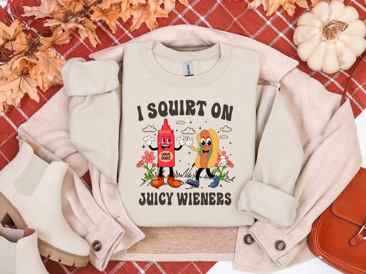 I Squirt on Juicy Weiners