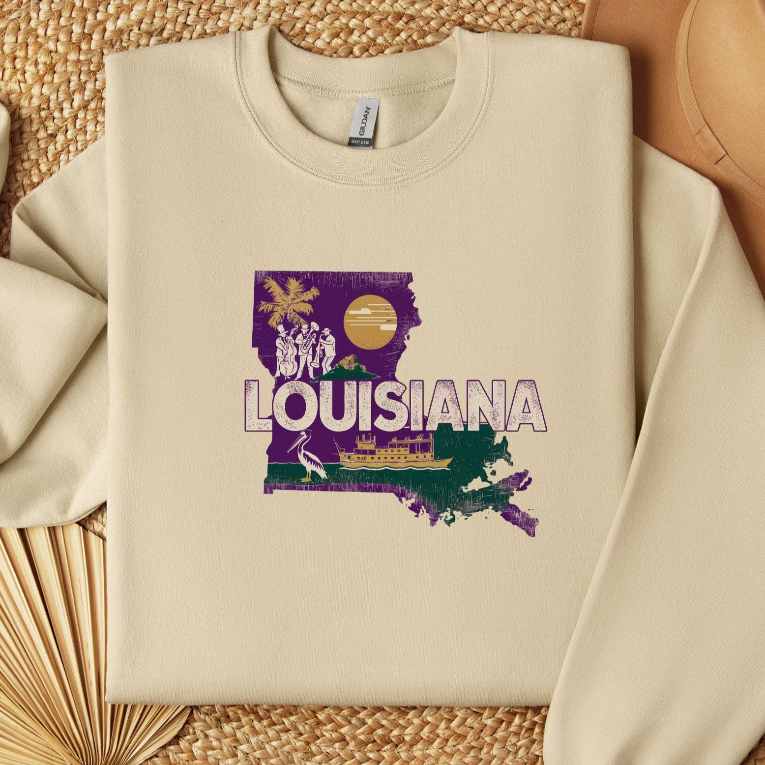 Retro State Louisiana