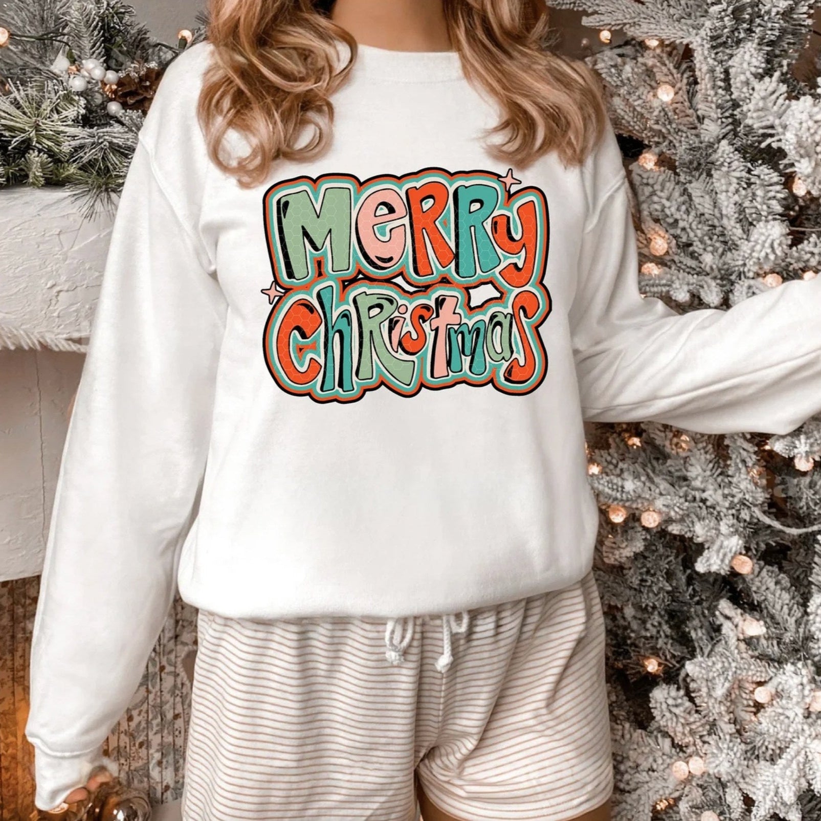 Merry Christmas Retro