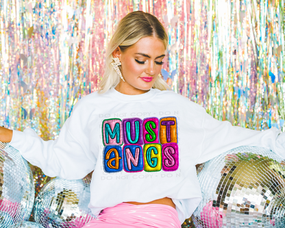 Custom Colorful 3D Letters