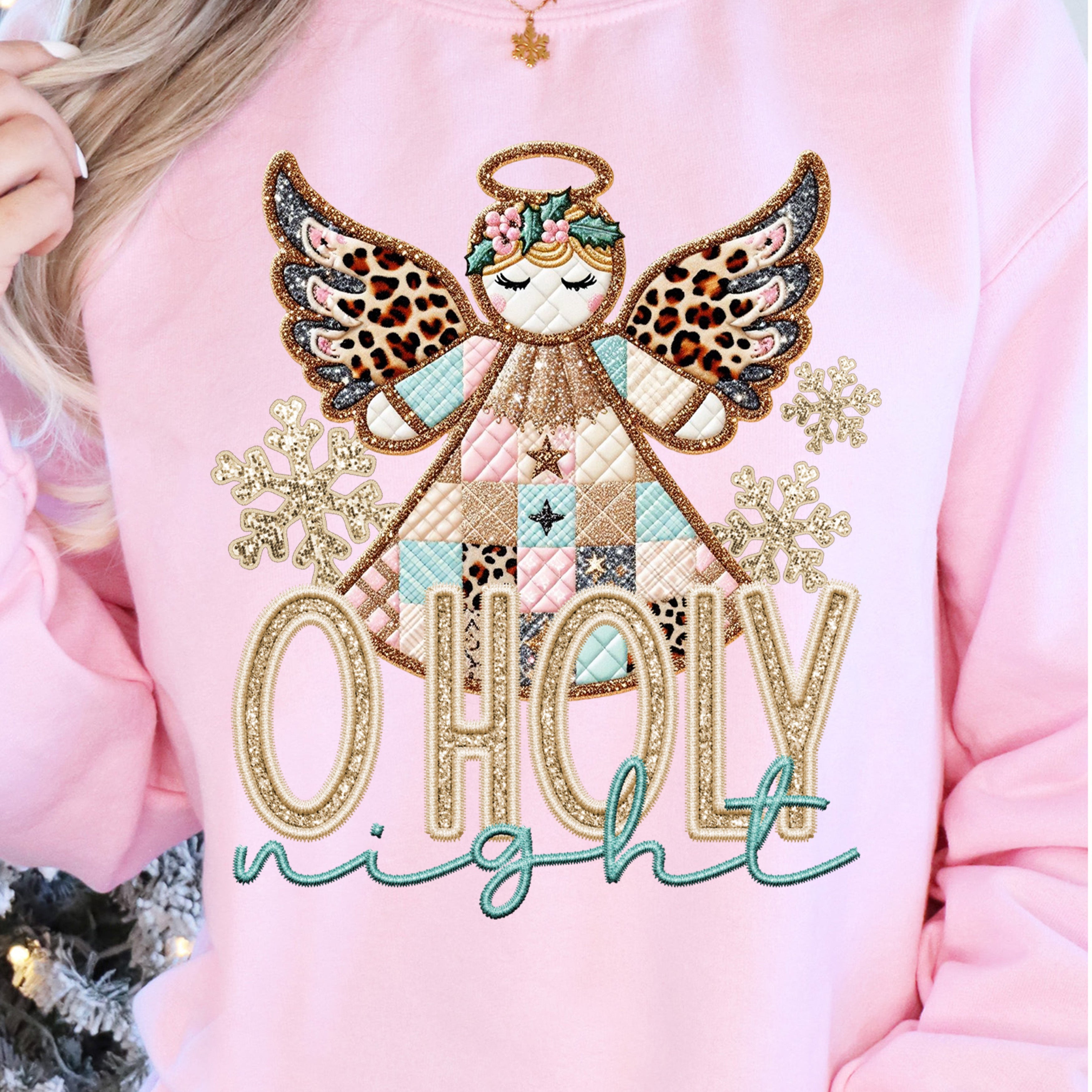 O Holy Night Faux Needlework
