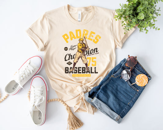 Padres Retro Natural Tee