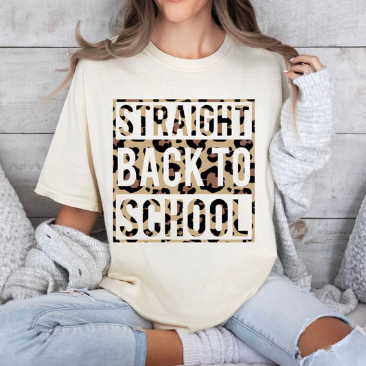 Straight Back To School
