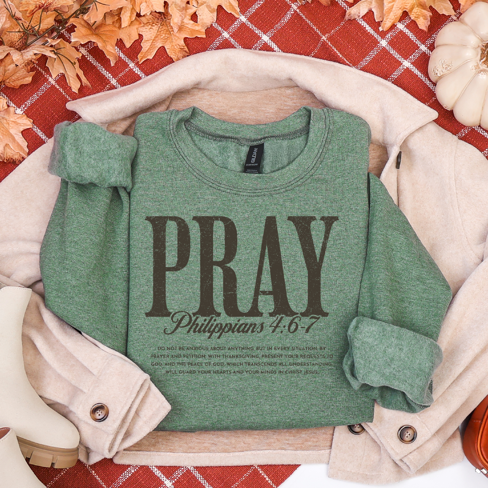 Pray Philippians 4:6-7