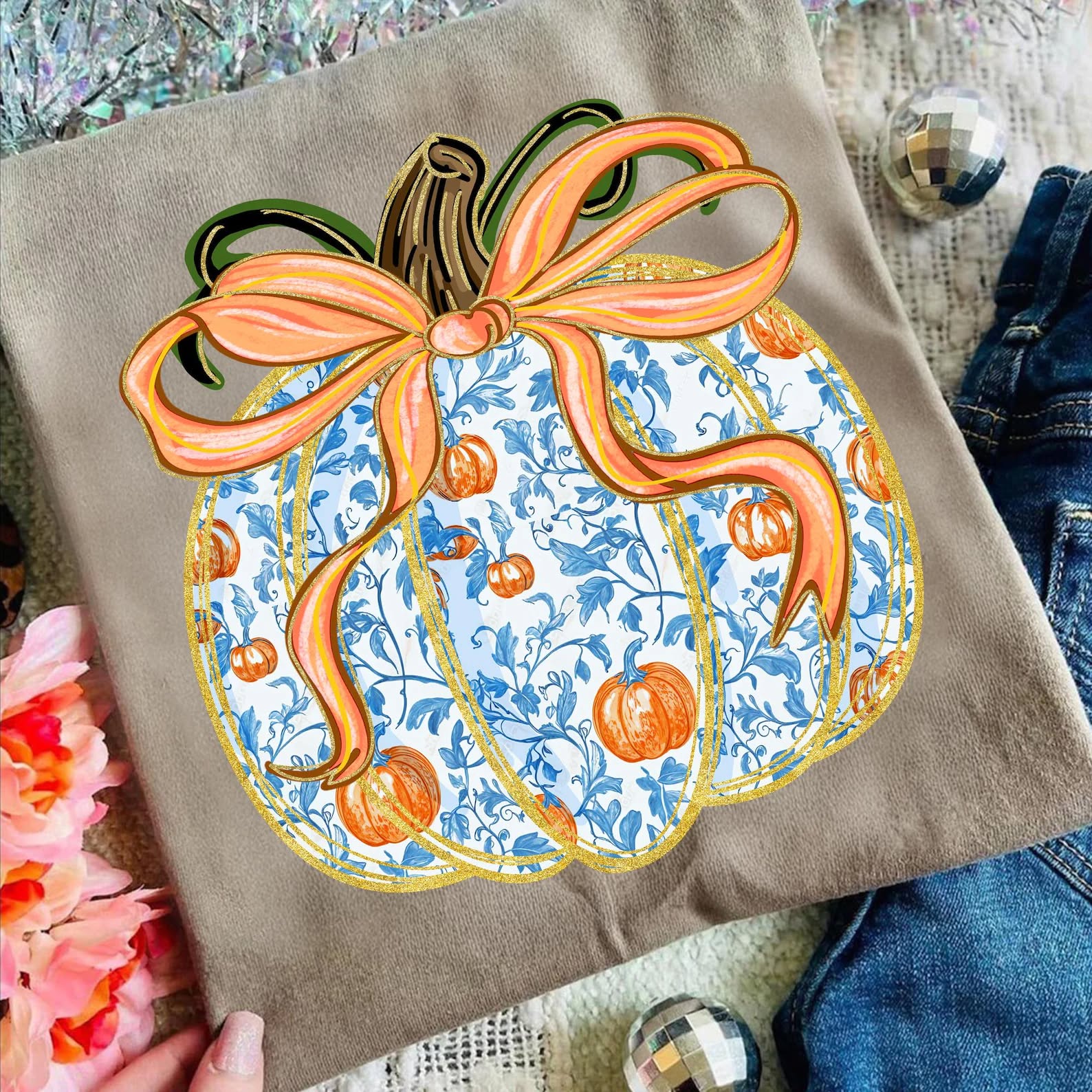 Pumpkin on pumpkin design