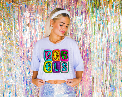 Custom Colorful 3D Letters