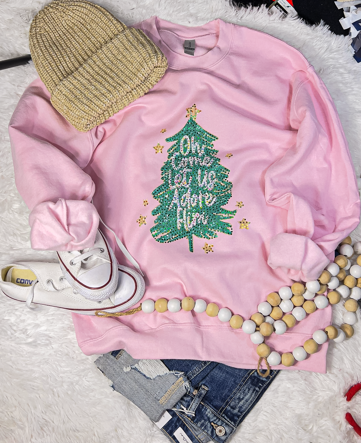 Come Adore Him Spangle