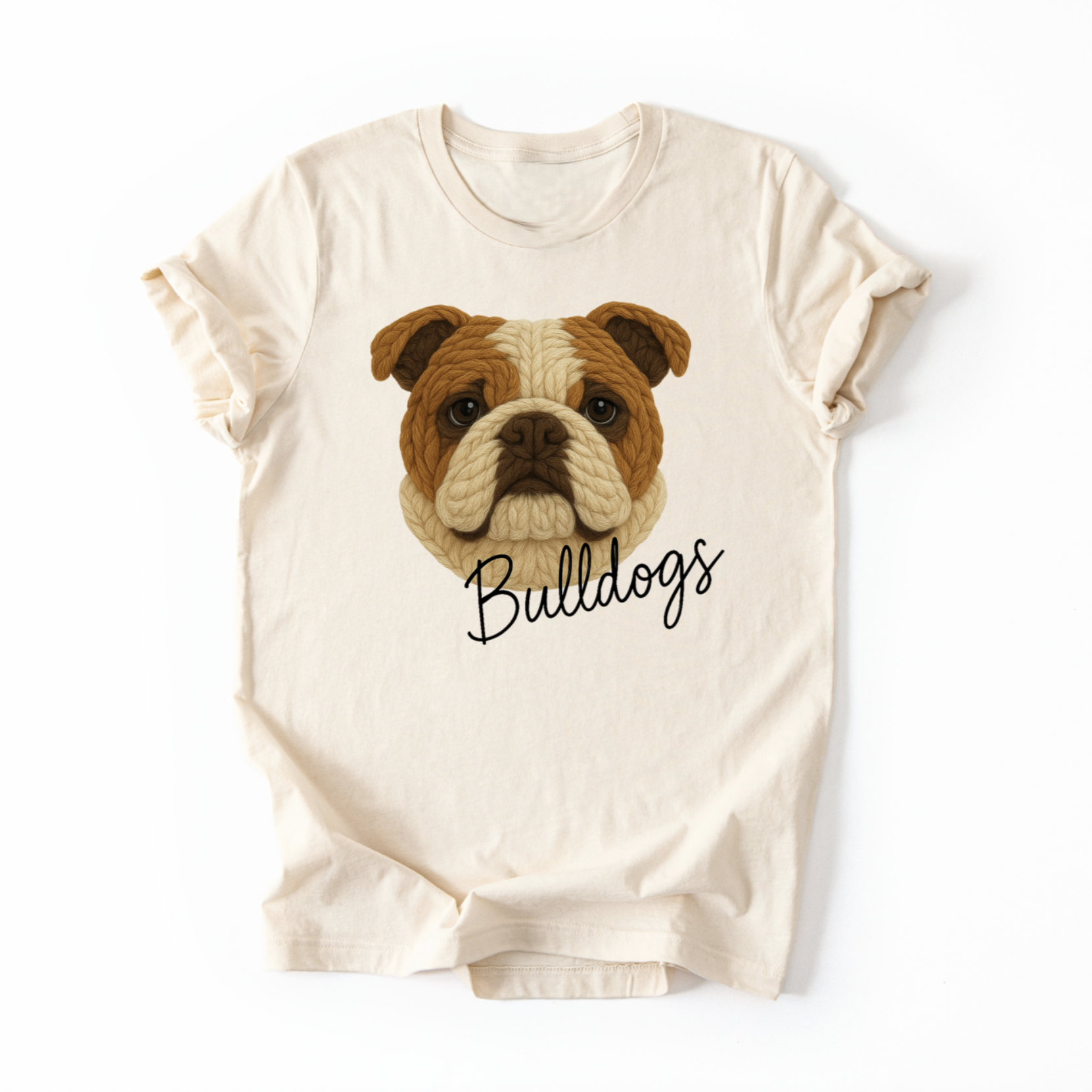 Bulldogs Faux Crochet