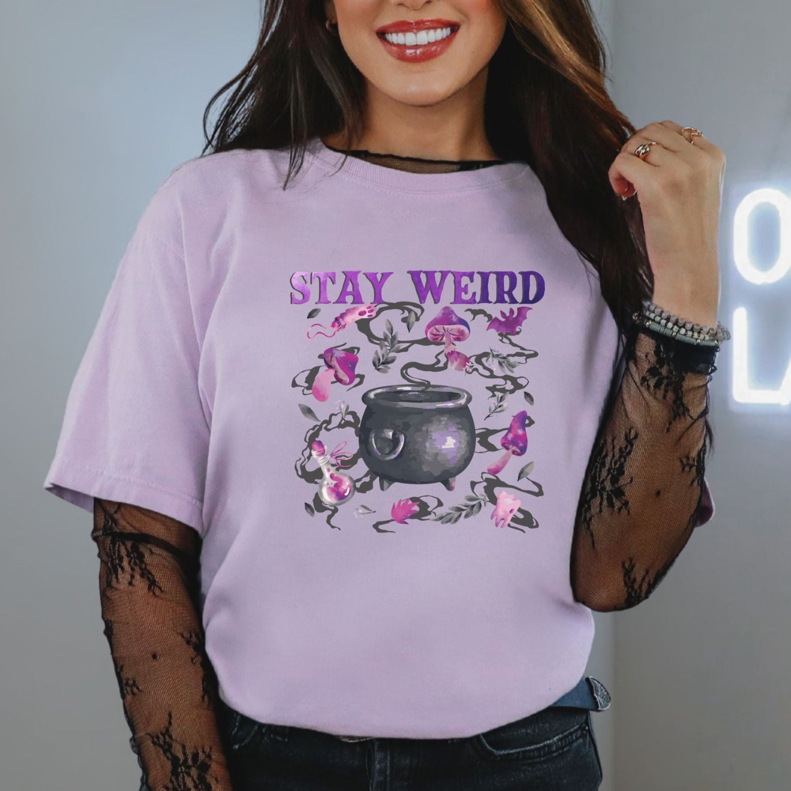 Stay Weird Witch Elements