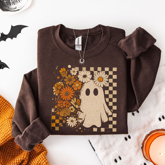 Fall Ghost Checkered