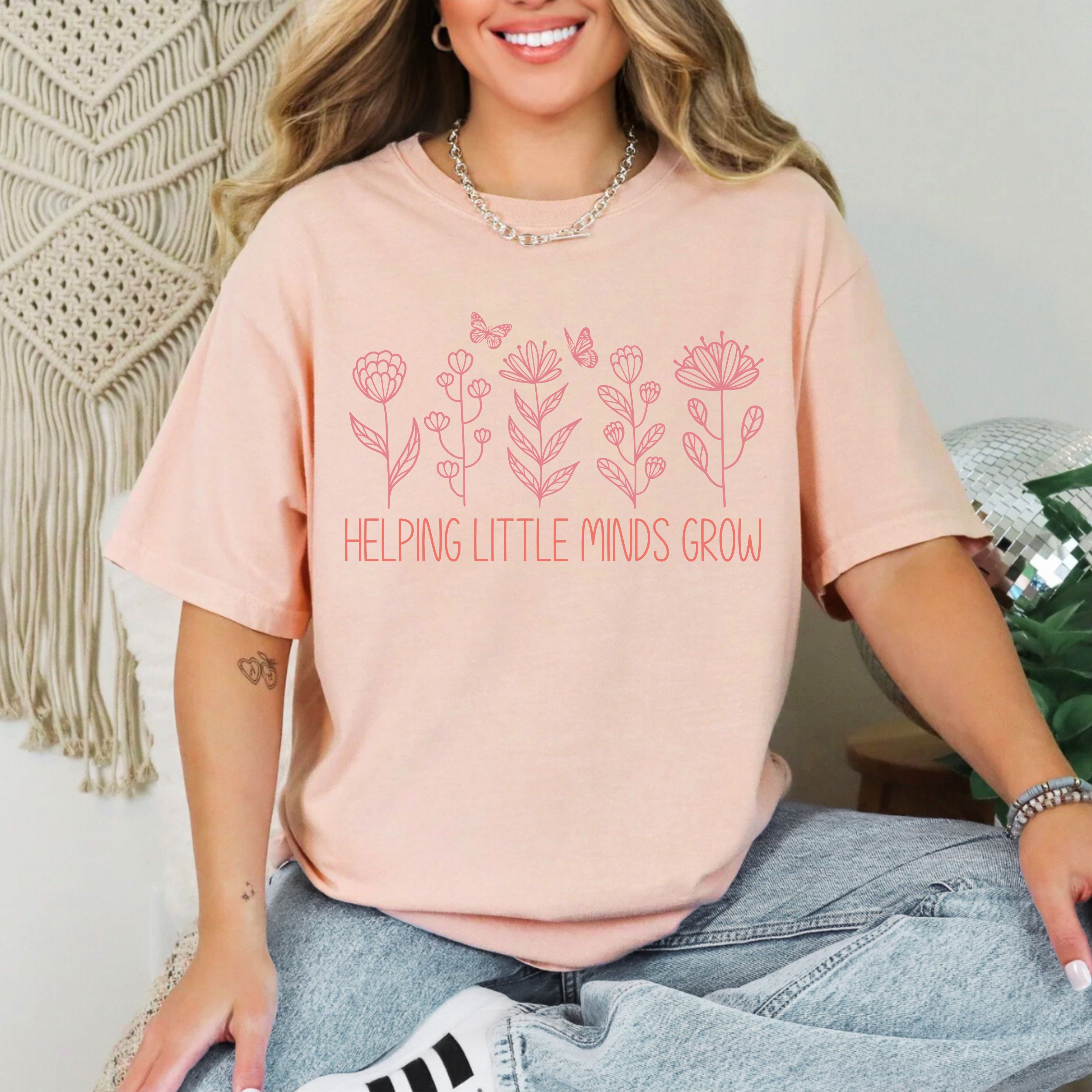 Helping Little Minds Grow Pink