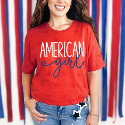American Girl Script Star Tee