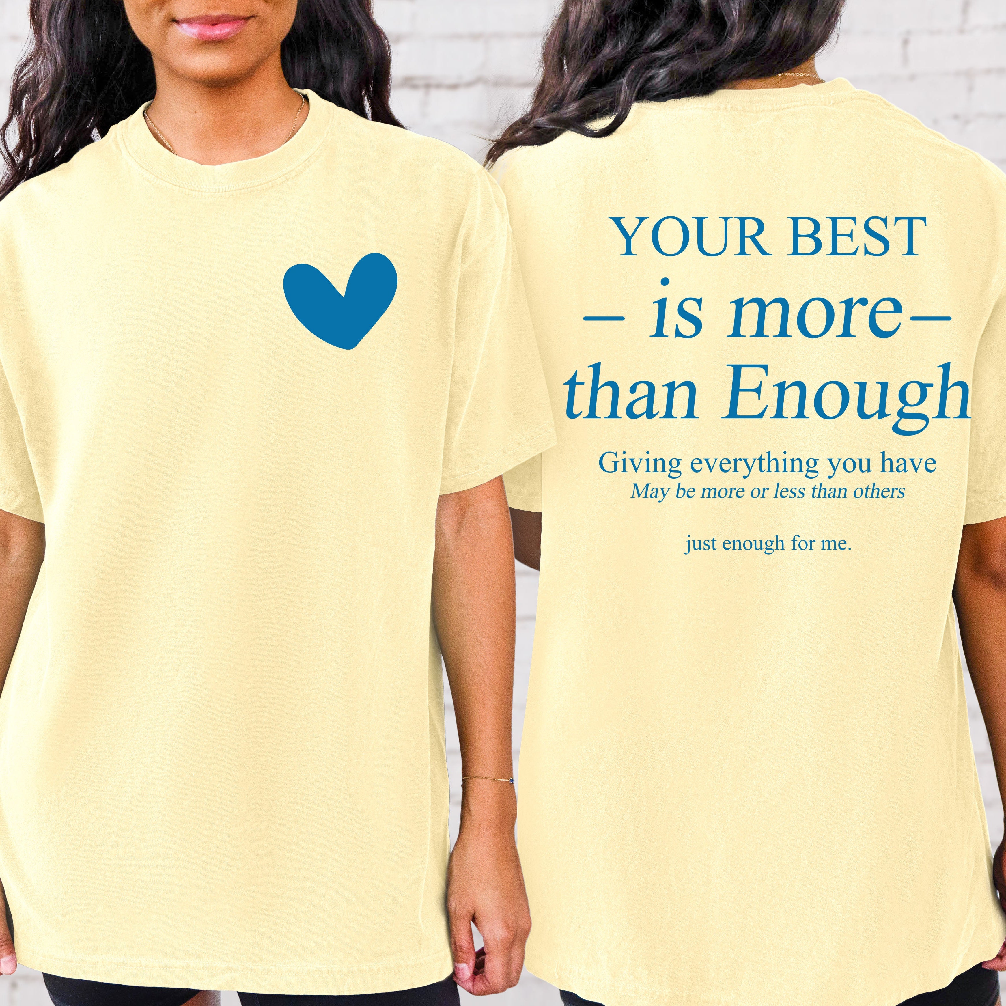 Your Best is More