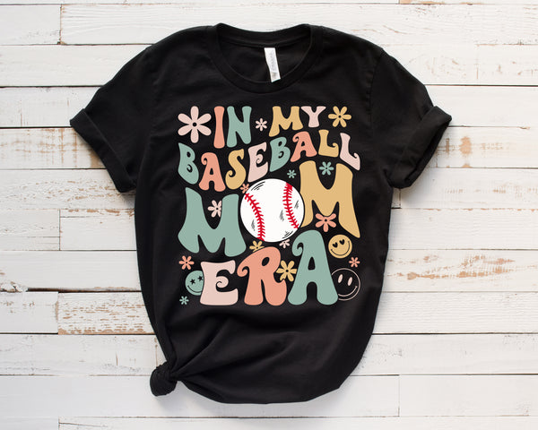 Baseball Mom Era Front Print