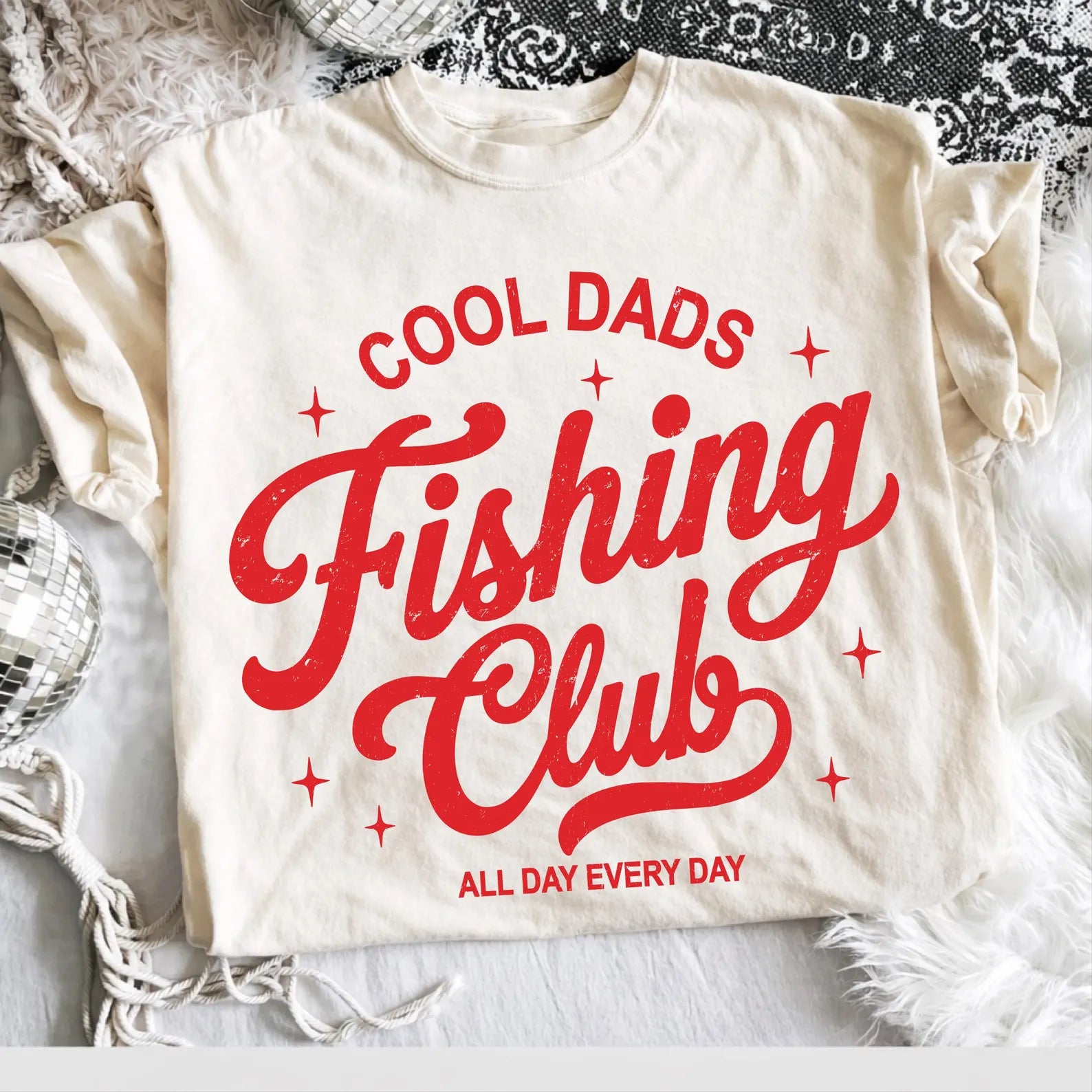 Cool Dads Fishing Club tee