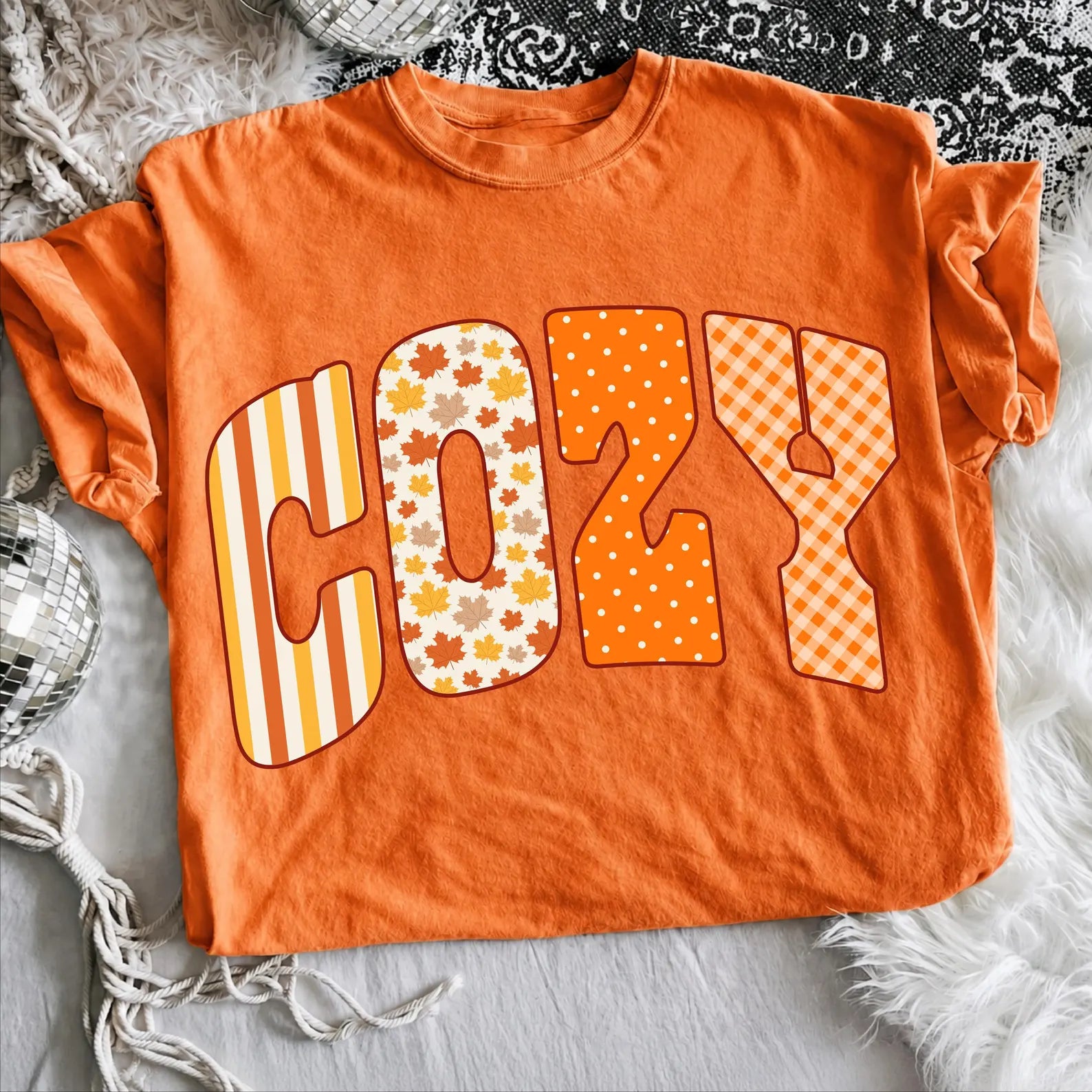 Cozy fall tee