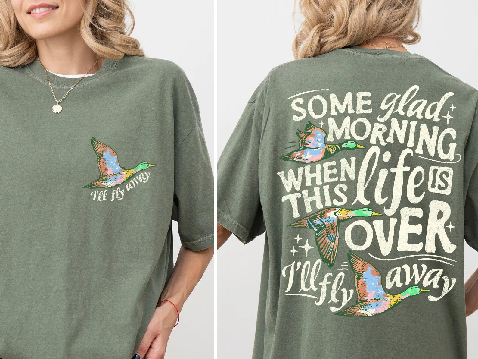 Some Glad Morning I'll Fly Away - front