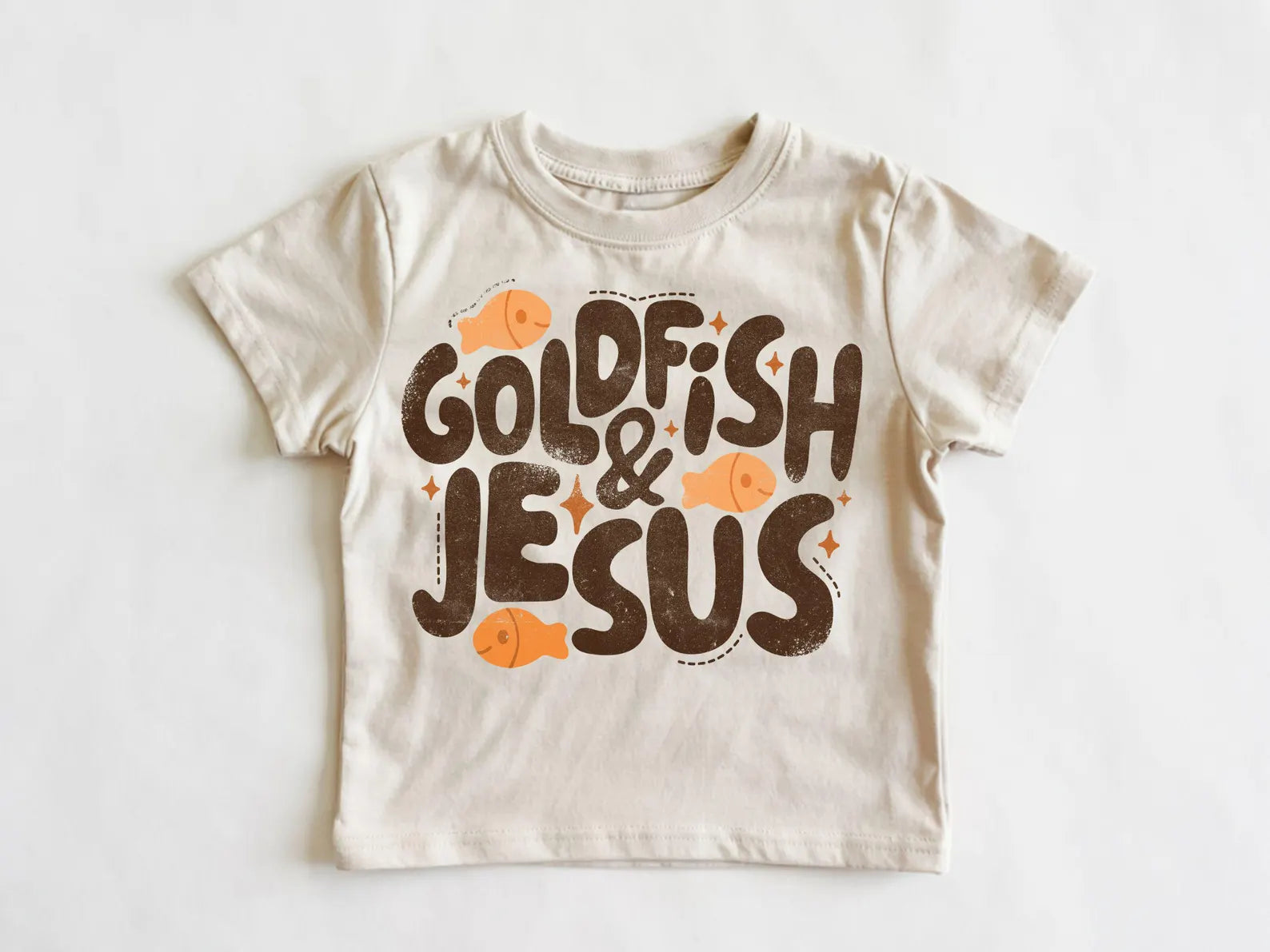 Goldfish and Jesus youth tee