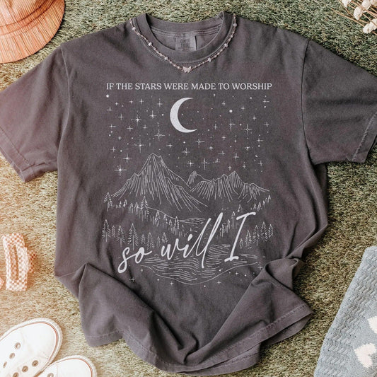 If the Stars were made to Worship so will I