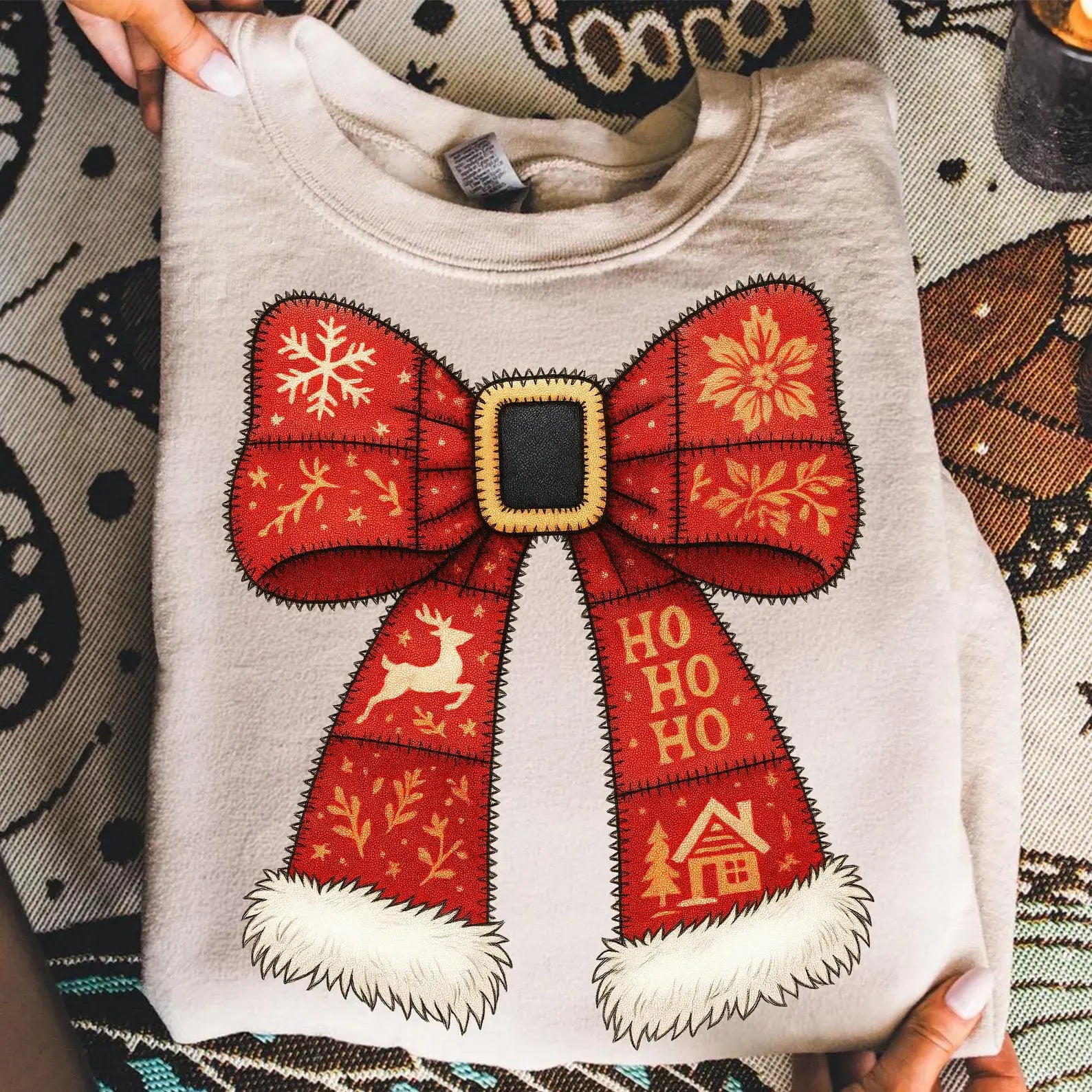 Red Christmas Bow